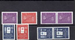 SVEZIA 1962 * - Unused Stamps