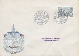 Finland Ersttag Brief FDC Cover 1953 Stadt Hamina - FDC