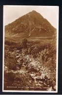 RB 901 - 1955 Real Photo Postcard - Buchaille Etive From Glen Etive - Argyllshire Scotland - Argyllshire