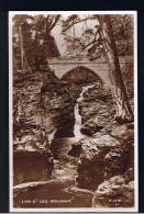 RB 901 - Real Photo Postcard - Linn O'Dee Bridge & Waterfall Braemar Aberdeenshire Scotland - Aberdeenshire