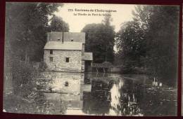 Cpa Du 35 Environ De Châteaugiron  Le Moulin Du Pont De Seiche BHU2 - Châteaugiron