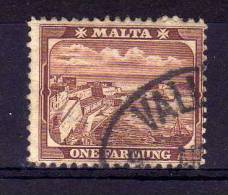 Malta - 1901 - One Farthing Definitive - Used - Malte (...-1964)