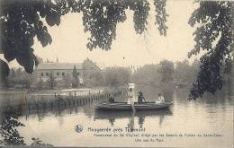 HOEGAARDEN - Hougaerde Près Tirlemont - Pensionnat Du Val Virginal - Une Vue Du Parc - Hoegaarden