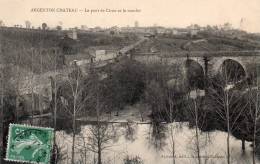 79 Argenton Chateau Le Pont De Ciron Et Le Moulin - Argenton Chateau