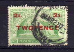 New Zealand - 1922 - Surcharge - Used - Used Stamps