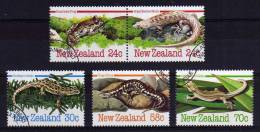 New Zealand - 1984 - Amphibians & Reptiles - Used - Gebruikt