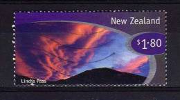 New Zealand - 1998 - $1.80 Skies/Lindis Pass - Used - Usados