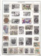 CZECHOSLOVAKIA    Collection Of  Mounted Mint And Used As Per Scan. (4 SCANS) - Lots & Serien