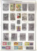 CZECHOSLOVAKIA    Collection Of  Mounted Mint And Used As Per Scan. (4 SCANS) - Collections, Lots & Séries