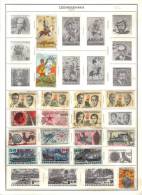CZECHOSLOVAKIA    Collection Of  Mounted Mint And Used As Per Scan. (2 SCANS) - Collections, Lots & Series