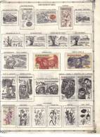 CZECHOSLOVAKIA    Collection Of  Mounted Mint And Used As Per Scan. (6 SCANS) - Collections, Lots & Séries