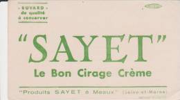 Buvard Cirage Crème Sayet - S