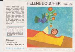 Buvard Santé Sobriété Helene Boucher - S