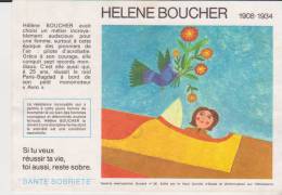 Buvard Santé Sobriété Helene Boucher - S