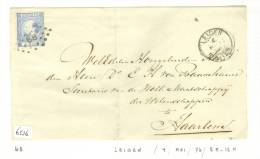 NEDERLAND NVPH 7 Op BRIEF 1872 Van LEIDEN Naar HAARLEM (6536) - Covers & Documents