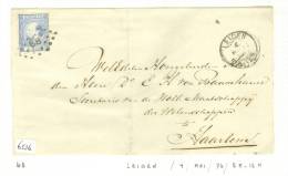 NEDERLAND NVPH 7 Op BRIEF 1872 Van LEIDEN Naar HAARLEM (6536) - Lettres & Documents