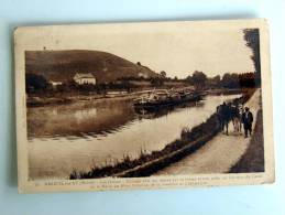 Carte Postale Ancienne : MAREUIL-SUR-AY : Les Goisses , Animé - Mareuil-sur-Ay