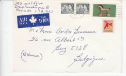 Canada N° 2x 470  + 626 +718 Obl. Sur Lettre - Covers & Documents