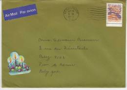 Canada N° 473 Obl. Sur Lettre - Lettres & Documents