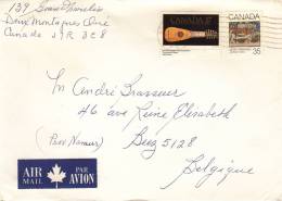 Canada N° 751 + 757  Obl. Sur Lettre - Cartas & Documentos