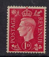 GB 1937 - 47 KGV1 1d SCARLET UMM STAMP SG 463...( F574 ) - Ungebraucht