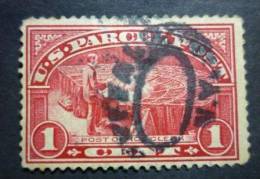 U.S.A. - PARCEL POST 1913: Sc Q1 - VG, O - FREE SHIPPING ABOVE 10 EURO - Reisgoedzegels