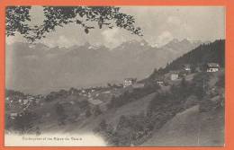 Q414, Corbeyrier Et Les Alpes Du Valais, Non Circulée - Corbeyrier