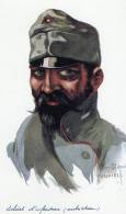 ILLUSTRATEUR DUPUIS - LE SOLDAT D´INFANTERIE AUTRICHIEN - 1914 -  TOP !!! - Dupuis, Emile