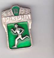 USSR - Russia - Sport Pin Badge - 3rd Level - Leichtathletik