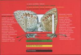 Olanda Pays-Bas Nederland 1993  Foglietto Farfalle (Papillon Batterflies)  ** MNH - Ungebraucht