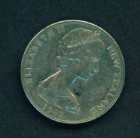 NEW ZEALAND  -  1982  20 Cents  Circulated As Scan - Nouvelle-Zélande