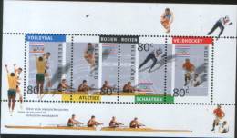 Olanda Pays-Bas Nederland Netherlands 1992 Foglietto Sport Olimpiadi Albertville E Barcellona  ** MNH - Nuevos