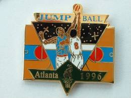 Pin´s BASKET - J.O ATHLANTA 1996 JUMP BALL - Basketball