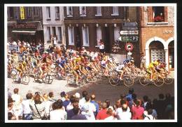 Le Tour De France à VALMONT En 1997 - L'Italien CIPOLLINI Maillot Jaune - Valmont