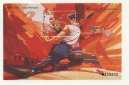 Mint S/S  Festival Of Drunken Dragon   1997   From Macao - Unused Stamps