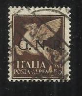 REPUBBLICA SOCIALE RSI 1944 GNR AEREA CENTESIMI 50 TIMBRATO - Airmail