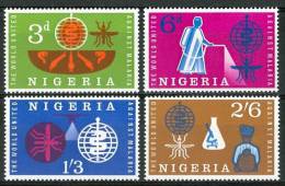 1962 Nigeria Malaria Paludisme Set MNH** D304 - WHO