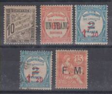 France Porto & Official Stamps MH,USED - Altri & Non Classificati