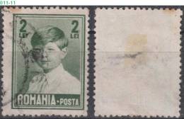 ROMANIA, 1928, King Michael,  Sc./ Mi.: 324 / 324 - Used Stamps