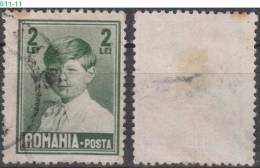 ROMANIA, 1928, King Michael,  Sc./ Mi.: 324 / 324 - Usado