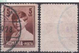 ROMANIA, 1928, King Michael,  Sc./ Mi.: 326 / 326 - Used Stamps