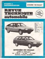 CITROEN - BX DIESEL - REVUE TECHNIQUE AUTOMOBILE - 1989. - Auto/Motor