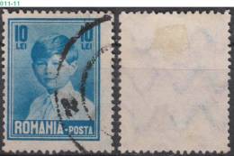 ROMANIA, 1928, King Michael,  Sc./ Mi.: 328 / 328 - Usado