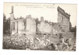 CPA :Meuse : Régigny : Ruines ( Légende : Traces De La Kulture Boche" - Guerre 1914-18