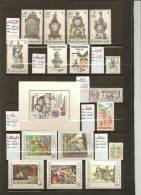 LOT TIMBRES DE TCHECOSLOVAQUIE NEUFS SANS TRACE DE CHARNIERE - Unused Stamps