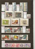 LOT TIMBRES DE TCHECOSLOVAQUIE NEUFS SANS TRACE DE CHARNIERE - Unused Stamps