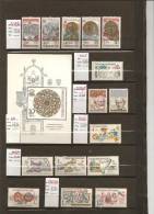 LOT TIMBRES DE TCHECOSLOVAQUIE NEUFS SANS TRACE DE CHARNIERE - Unused Stamps
