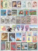 ITALIA REPUBBLICA ITALY REPUBLIC ANNATA COMPLETA COMPLETE YEAR 1975 USATA USED OBLITERE' - Full Years