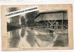 VILLENOY (SEINE ET MARNE) - CANAL DE L'OURCQ ET PORT DE LA SUCRERIE - Villenoy