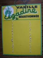 PLAQUE PRESENTOIR Vide CARTON  : VANILLE LA FEE ELGADINE - Pappschilder